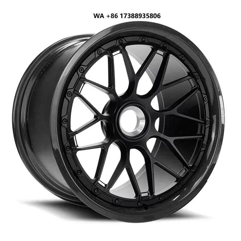 LEATOUR Factory Wholesale New 18-21 Inch Monoblock Carbon Fibre Wheel Hub Forged 40mm & 25mm Passenger Car Tires with 30mm Et