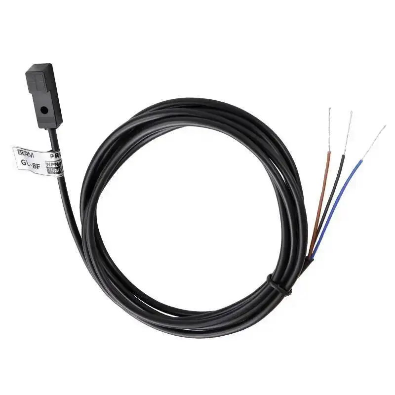 2mm Micro Small Square Proximity Switch Sensor GL-8F 8H Metal Sensor Switch 36V Three-Wire Inductive NPN PNP NO NC 6-36VDC view 6