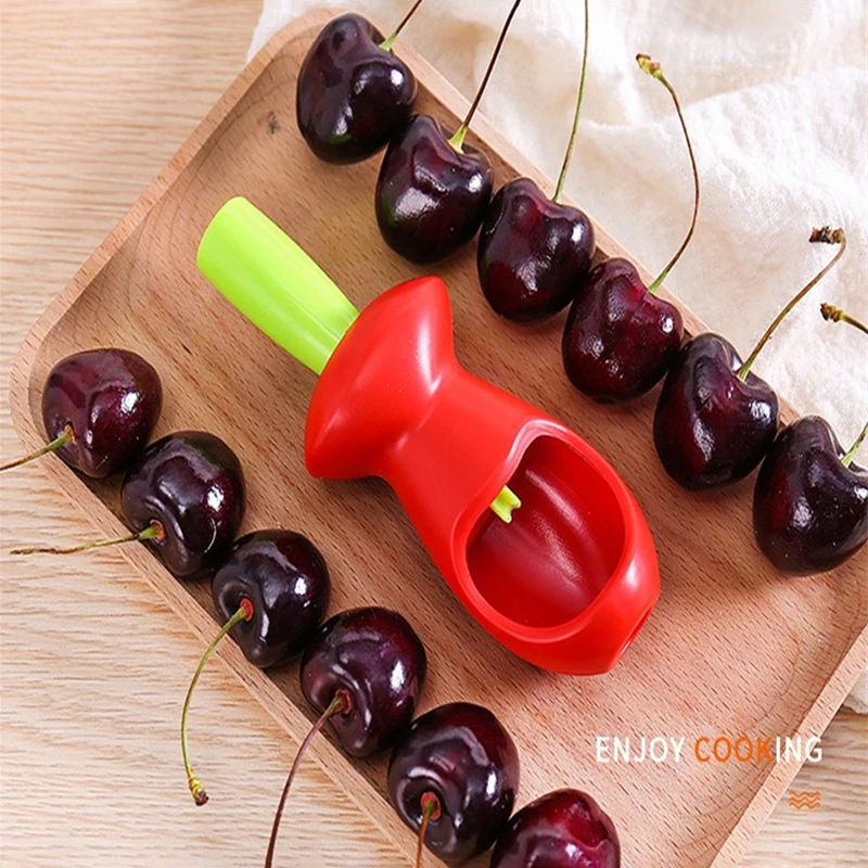 1PC Creative Jujube PitterHome Fruit Core Remover Core Push Out Tool Cherry Pitter Home Kitchen Gadgets Vegetable Tools