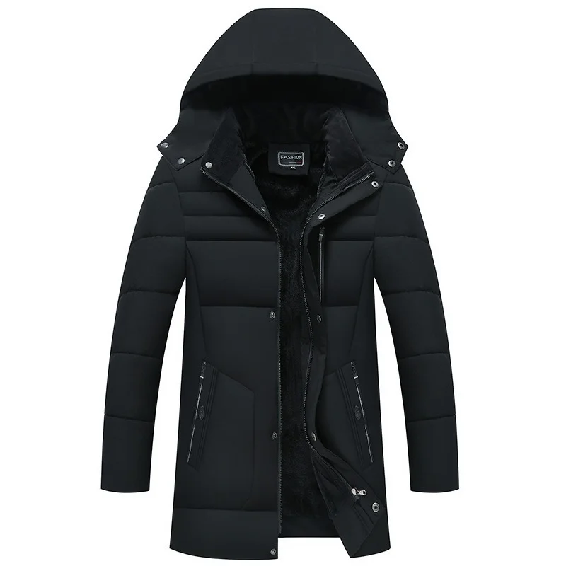Hot Winter Duck Down Coats Men Hooded Long Puffer Jackets Unisex Casual Parkas Quality Couples Outdoor Windproof Warm Jackets ﻿