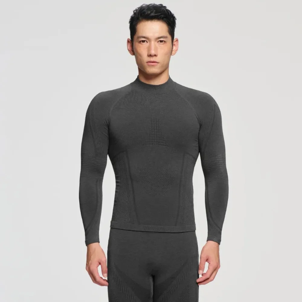 

Ski Base Layer Set for Men and Women Thermal Fleece Lined Underwear Moisture Wicking Top and Pants for Winter Ski Sports