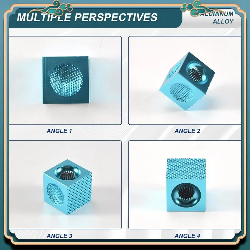 Picture 6: ABMV-Square Billiards Pool Cue Tip Tool Shaper Club Tip Sharpener Snooker