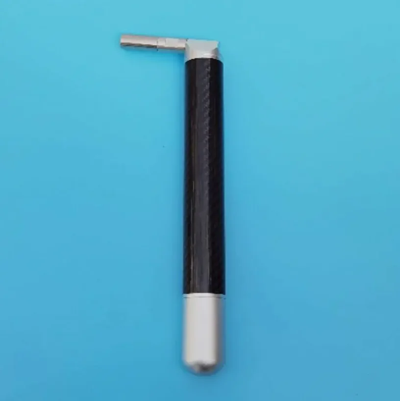 Professional The Carbon Tube Piano Tuning Lever Carbon Fiber Gold Silk Braided Tube Piano Tuning Hammer