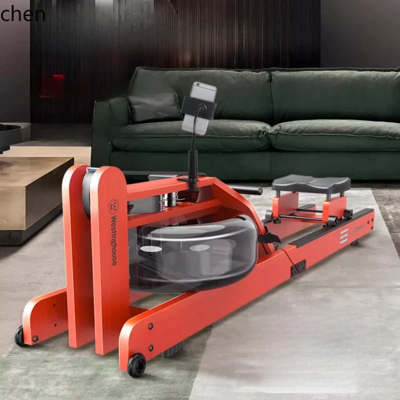 ABB  water resistance rowing machine folding intelligent rowing machine indoor fitness aerobic exercise equipment
