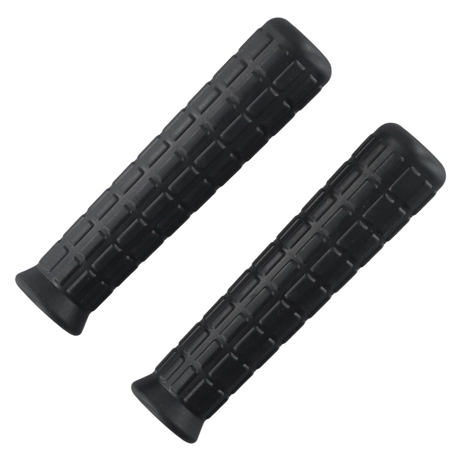 2Pcs Wheelbarrow Rubber Handles Round Tubes Black Replacement Handles Rubber Round Hole Handle Tool PVC Anti Slip Rubber Sleeve
