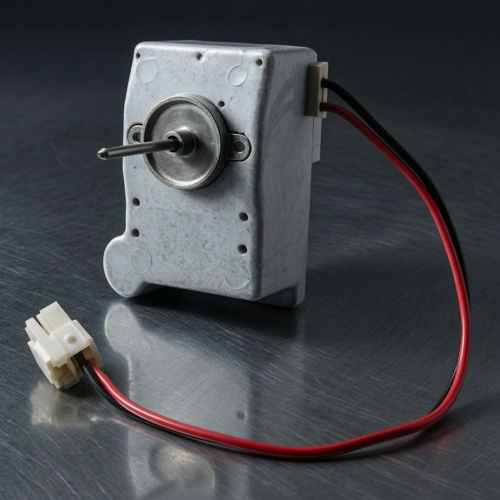 Refrigerator Evaporator Fan Motor Compatible Refrigerator Evaporator Fan Motor Assembly Replacement Part Easy to Install Compact