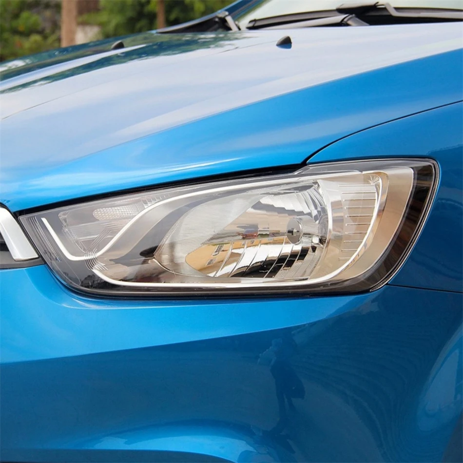 For Chevrolet Aveo 2014 2015 Automotive Accessories Shade Headlight Headlight Cap Car Front Headlight Lens Cover Lights Shell