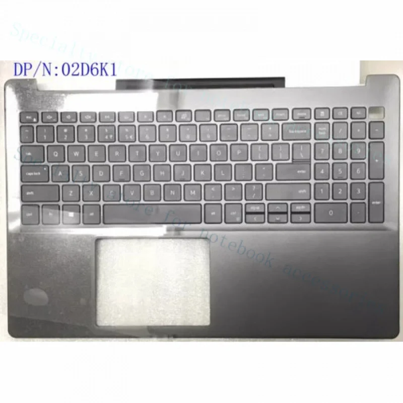 

A++ 1pc for Dell Inspiron 7590 Laptop Palmrest Keyboard 02D6K1