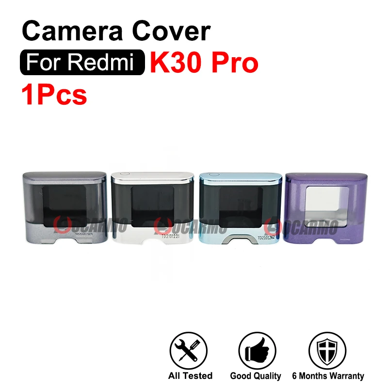 For Redmi K30 Pro Black White Purple Blue Front Lifting Camera Cover Facing Plate Frame Replacement Part