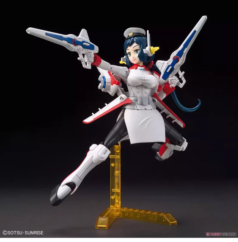 バンダイ-オリジナルのhgbf gundamアクションフィギュアアセンブリキット、戦闘機、mrs.loheng rinko、tkeshi、ioe'smotion、スーツ、モデルキット