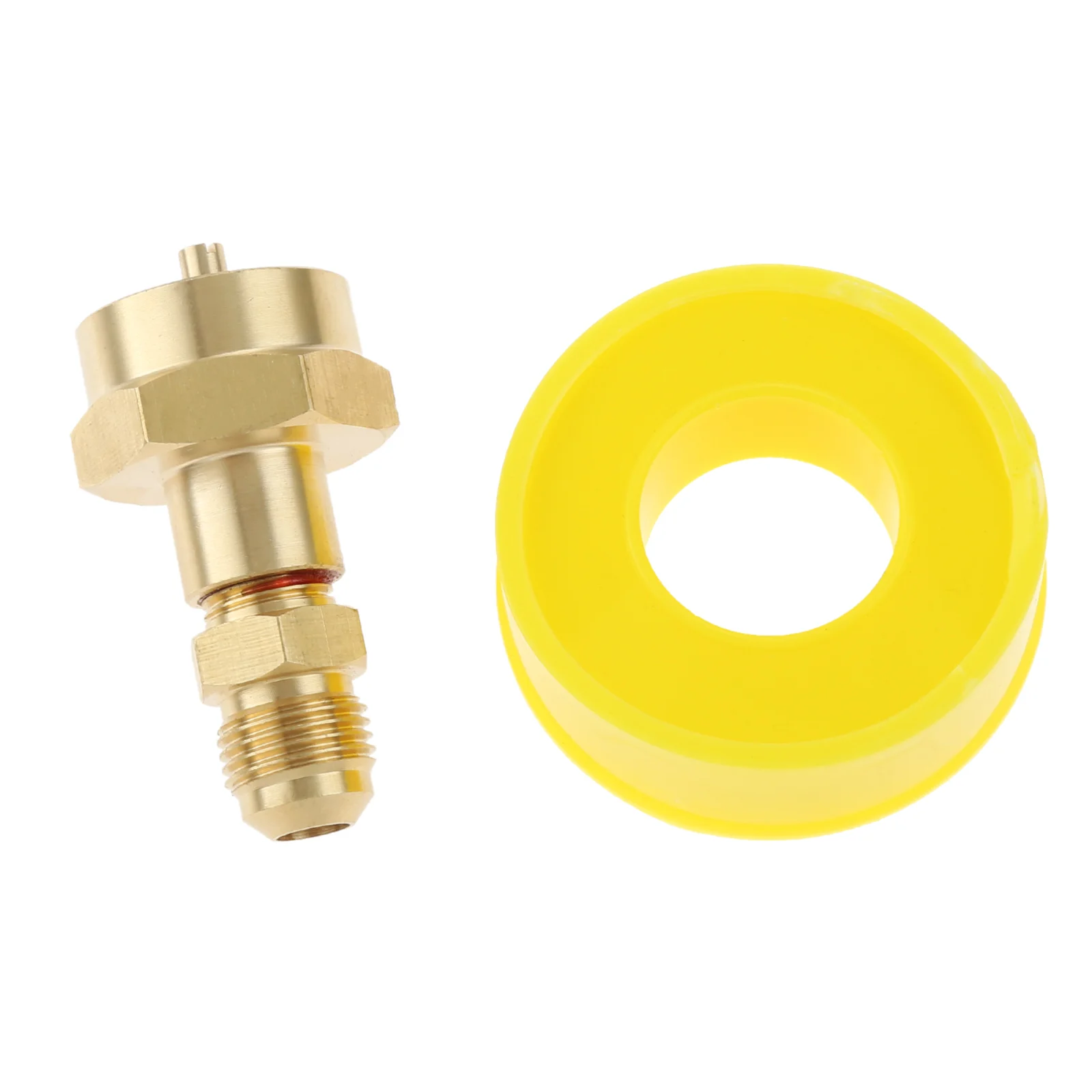 

Solid Brass Adapter 3/8" Male Flare Thread Hook Up High Pressure Extension Hose 3/8" Female Flare 1LB Tank for Torch Mapp Gas