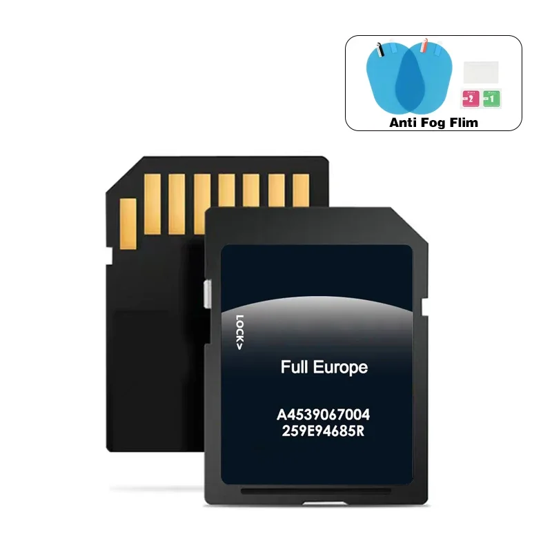 

Latest Naving A4539067004 Map SD Card Navi 2023 for Smart 453 mit Cool & Media Navigation Car Full Europe Update Map