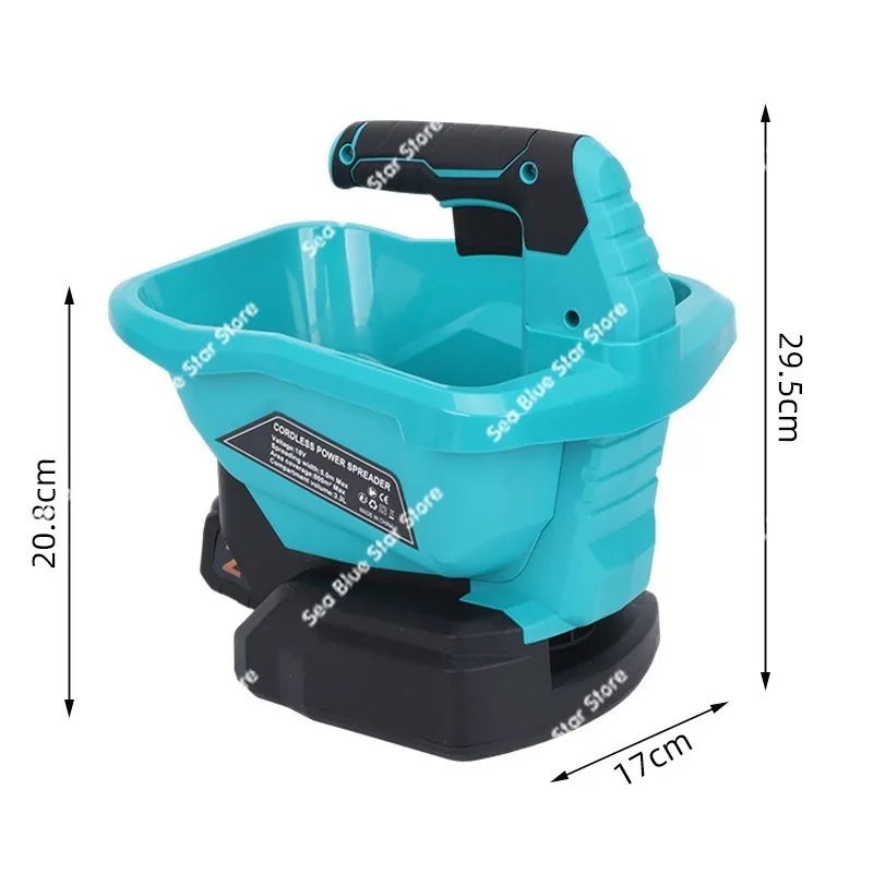 New Agricultural Large-capacity Fertilization and Feeding Machine Soybean Vegetable Seed Portable Seeder, Lithium Battery Seeder