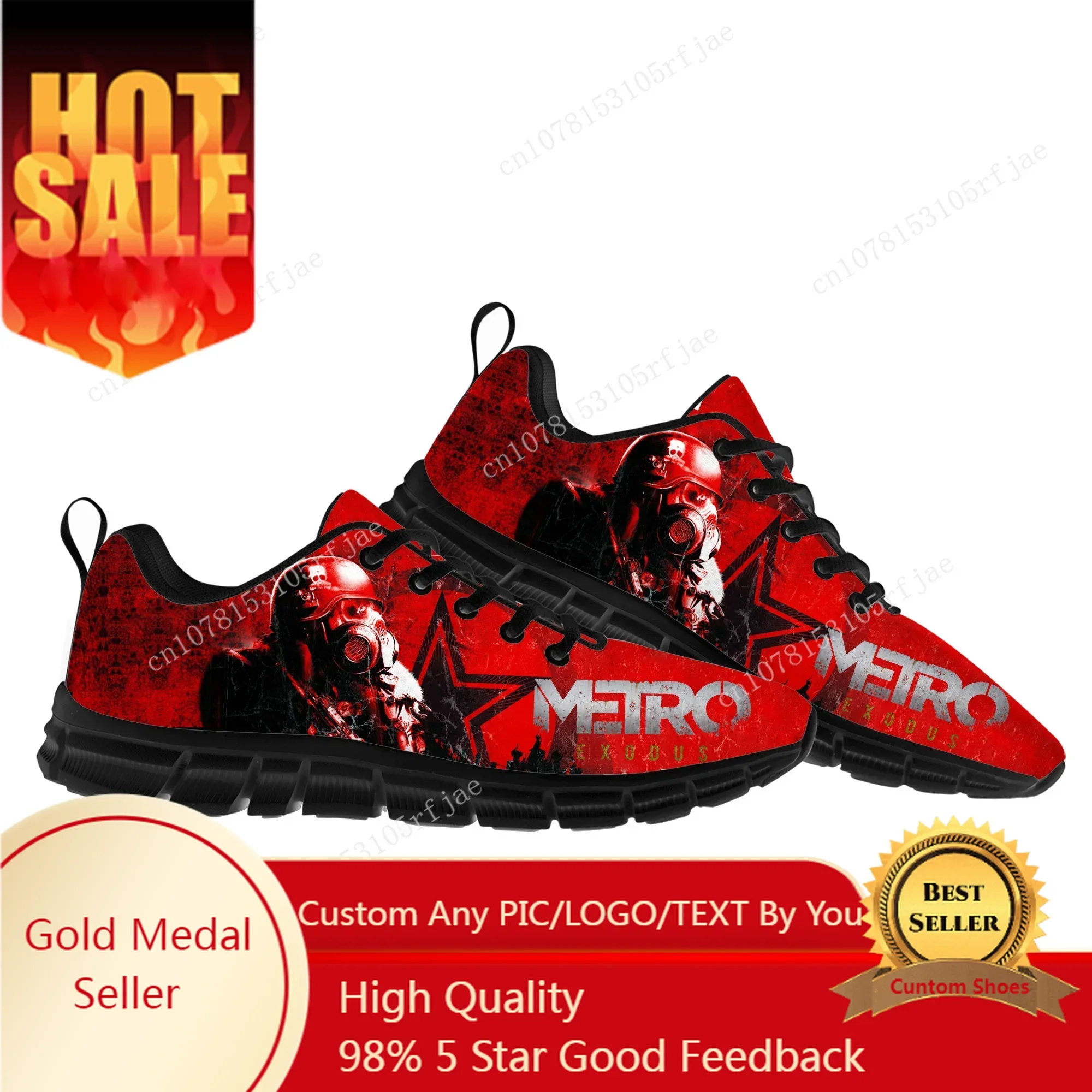 

Metro Exodus Sports Shoes Cartoon Game Mens Womens Teenager Sneakers Fashion Sneaker Custom Built Shoes