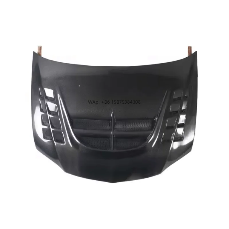 

Carbon Fiber Engine Hood Upgrade for Mi-tsubishi Evo VIIII 2005 2006 2007 9th Evolution Front Engine Cover Auto Body System