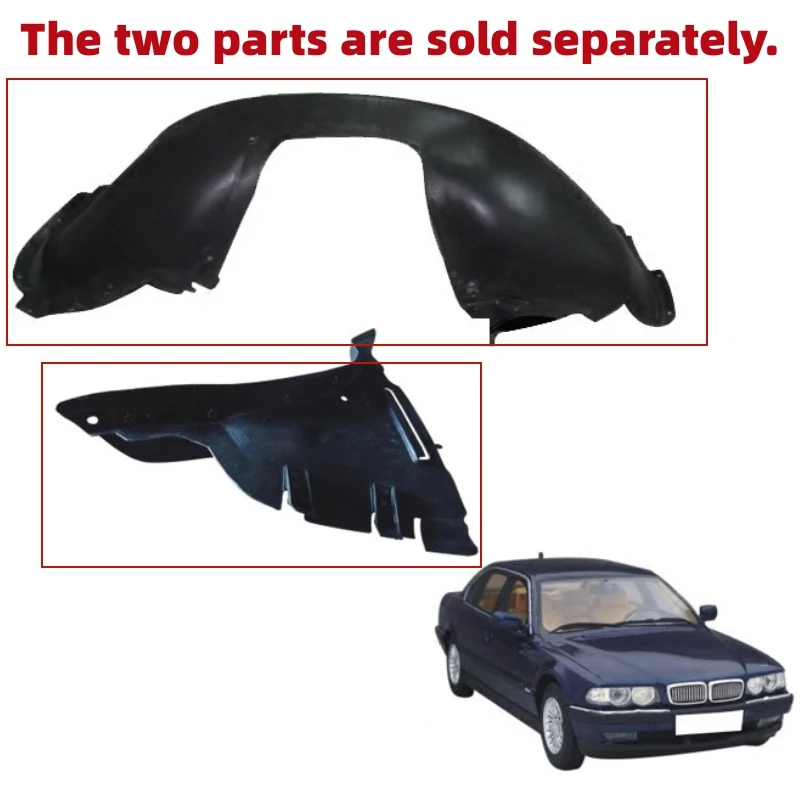 Car Front Wheel Tire Mudguard Splash Guard for BMW 7 Series E38 728li 730li 740li 1994-2002 Fender Liner