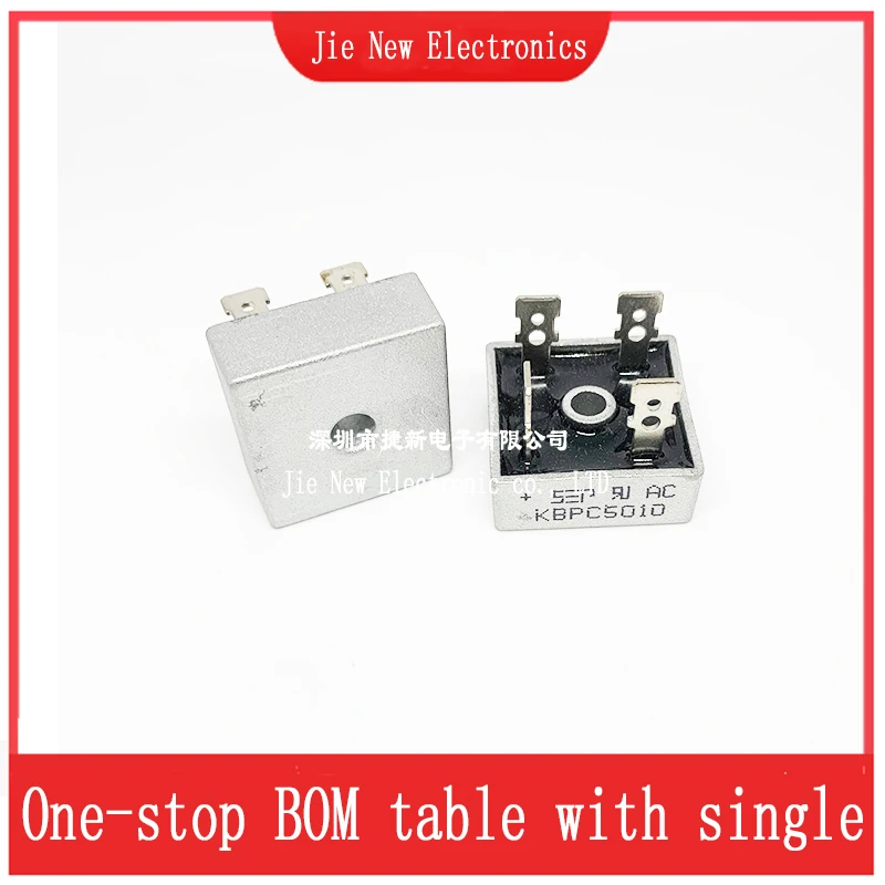 2PCS KBPC5010 Diode bridge rectifiers diodes 50A 1000V KBPC 5010 power rectifier diode electronic components