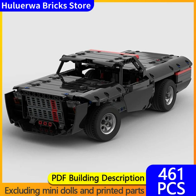 

Speed Racing Car Model MOC Building Bricks American Muscle Car Modular Technology Gifts Holiday Assemble Children Toys Suit