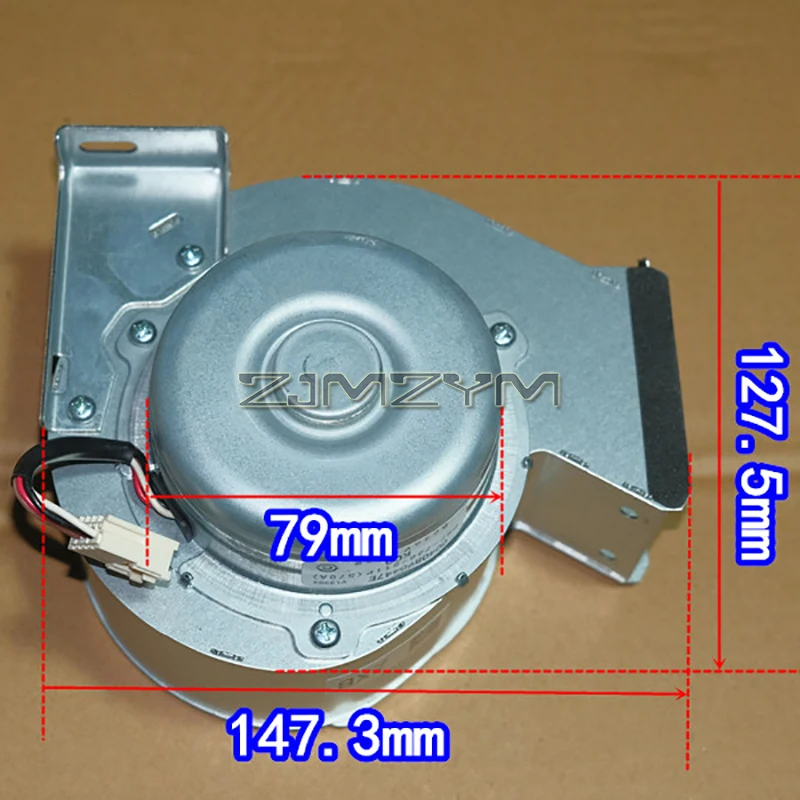 DC Centrifugal Fan 25W Metal Turbine Turbo Blower Dual Ball Bearings Brushless Cooling Turbo Blower Fan  with Air Adjustment