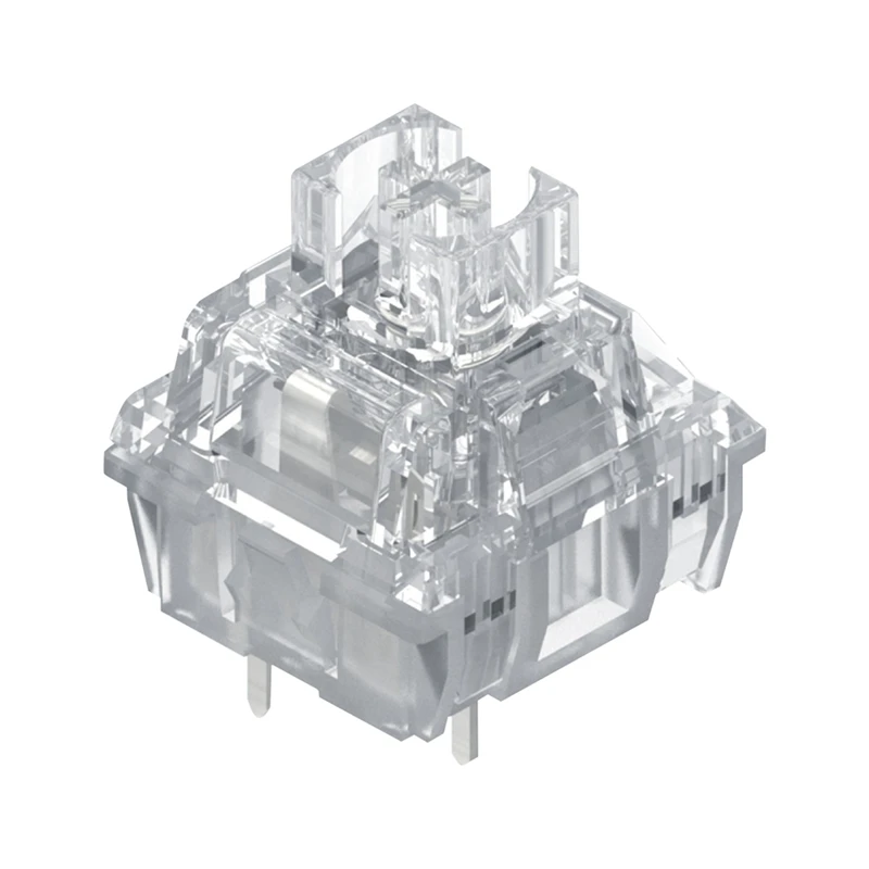 기계식 키보드 축용 아이스 정적 축 V2 스위치, 무음 선형 축, DIY 맞춤형 키보드 스위치, 39Gf, 45 개