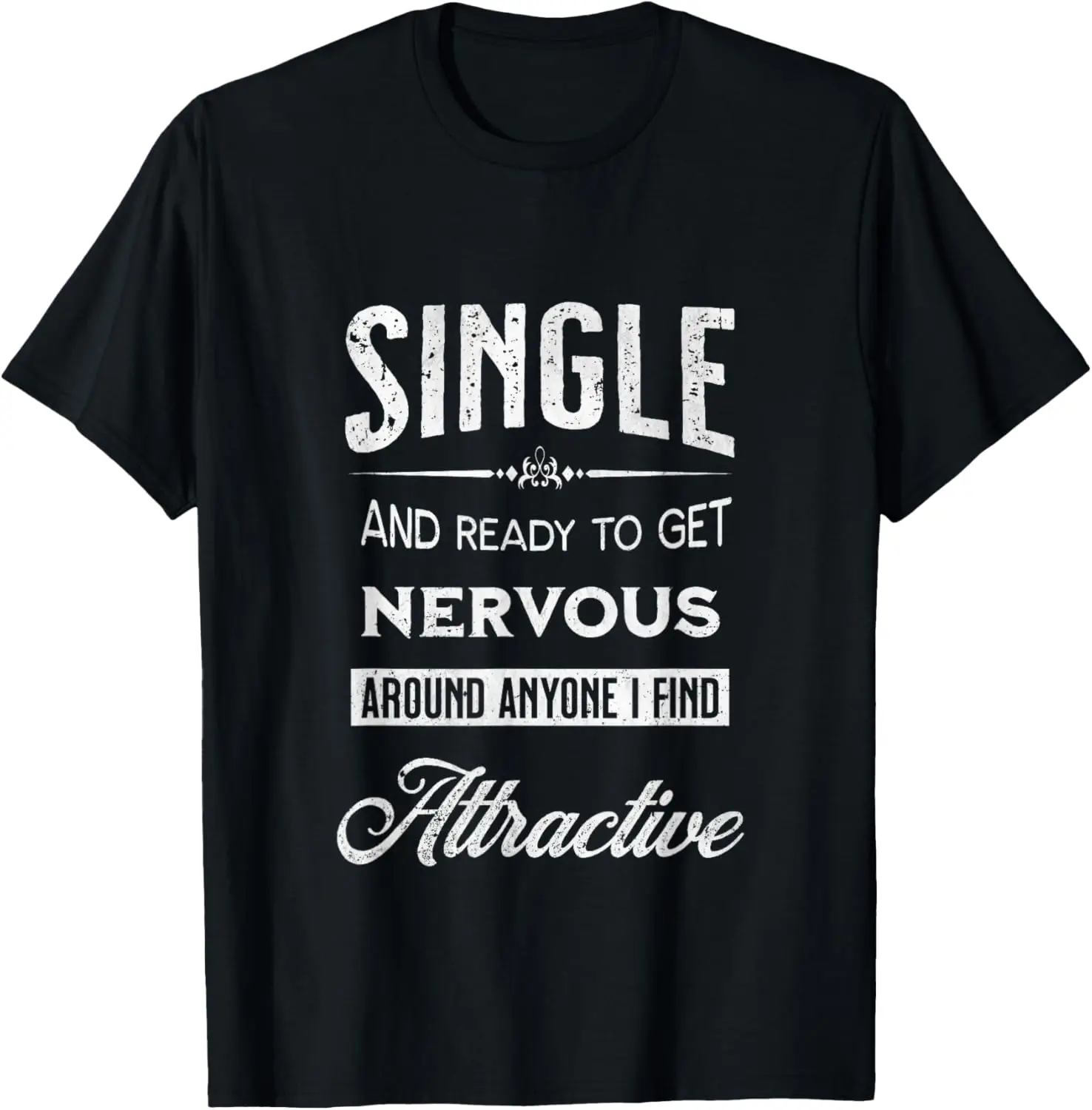 Gifts for Single Women Single Guy Gifts I'm Single and Ready T-Shirt