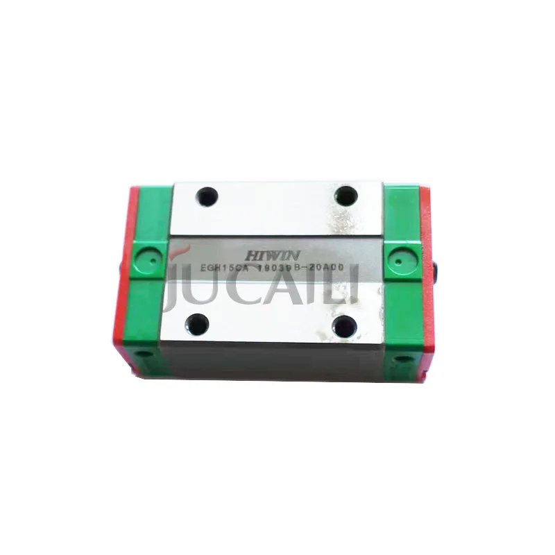 JUCAILI 2 Pcs HIWIN EGH EGW HGW QHH QHW HGH Linear Guide Slider Block for Large Format Printer Linear Rail CNC Printer