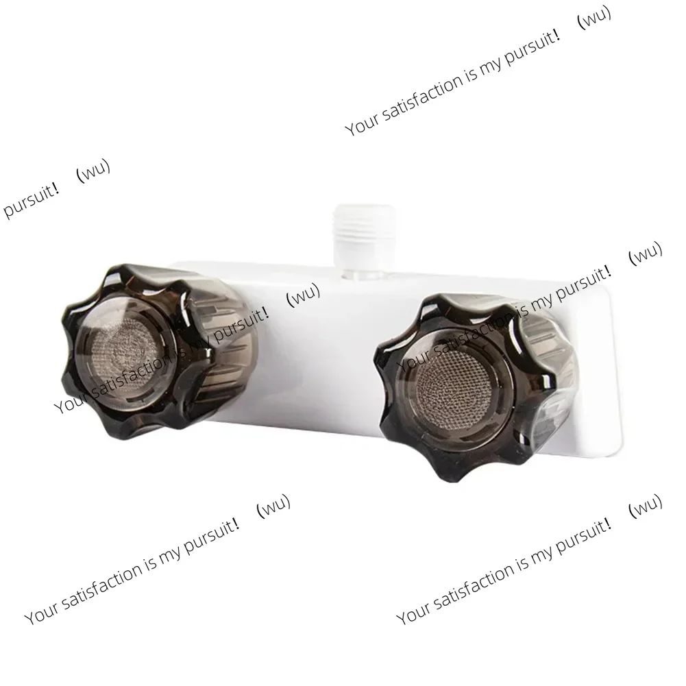 For Travel Trailer Camper 2024 Hot Sale Brand New And High Quality RV Motorhome Shower Faucet Valve Diverter W/ Dual Knob