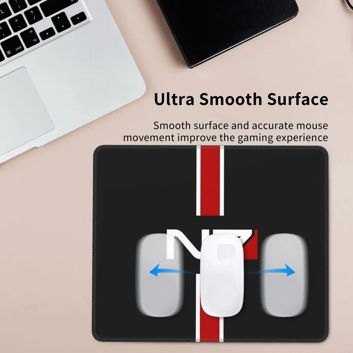 

Эмблема N7, коврик для мыши Mass Effect, коврик для компьютерной клавиатуры, коврик для мыши, игровой коврик для ноутбука, коврик для офисного стола