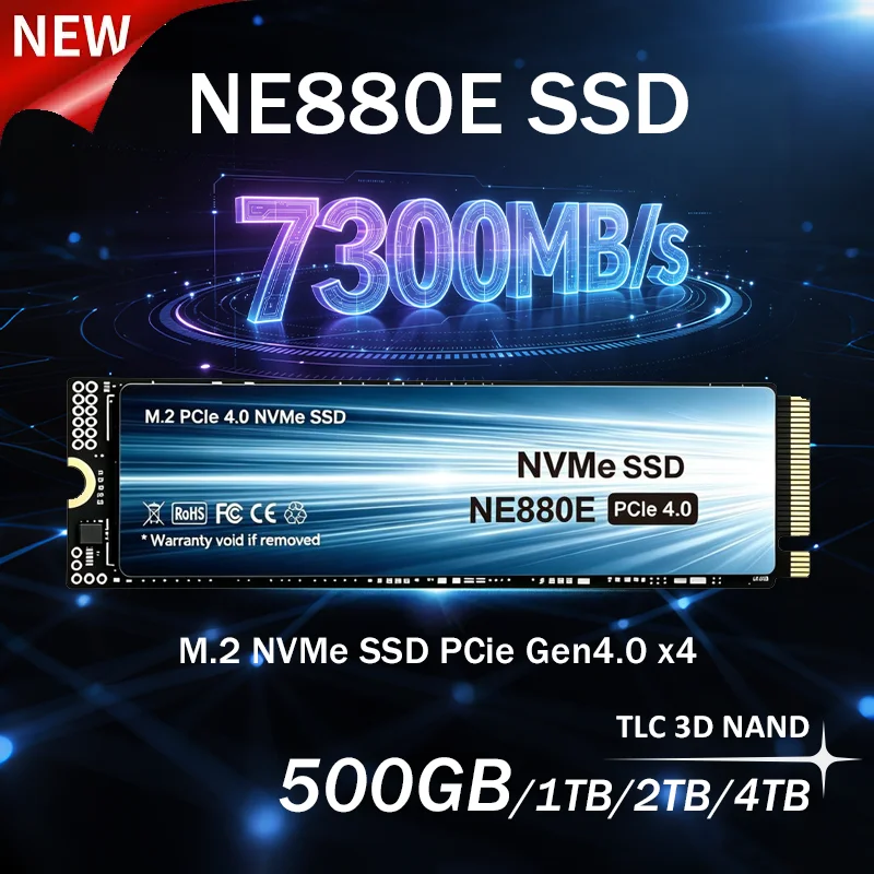 M.2 Nvme 4Tb Pcie 4.0 Ssd - NE880E SSD Original M.2 NVMe PCIe