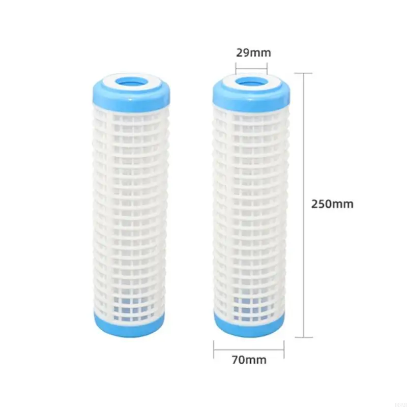 D0AB 2 Gói hiệu quả 10 "Bộ lọc nước Pre Filter có thể sử dụng lại các yếu tố bộ lọc hộ gia đình