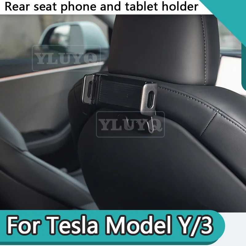 For Tesla Model Y Juniper Model 3 Highland rear seat tablet stand, phone holder