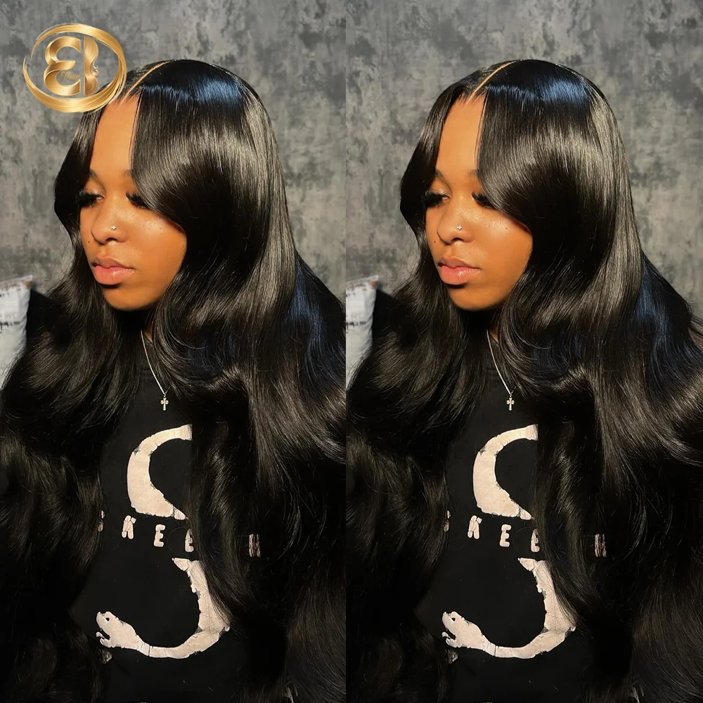 

30 42-дюймовые объемные волны 360 HD Полные парики фронта шнурка Человеческие волосы Предварительно выщипанные бразильские парики 13x6 Hd Парики фронта шнурка для женщин