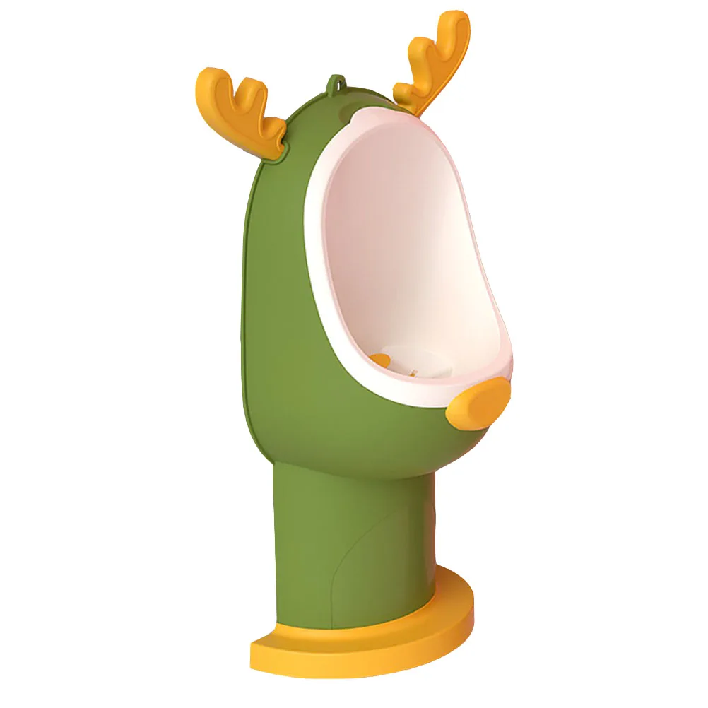

Urinals PP Material Pee Trainer 45cm 48cm 52cm Adjustable Height Potty Training Easy Drainage White Color
