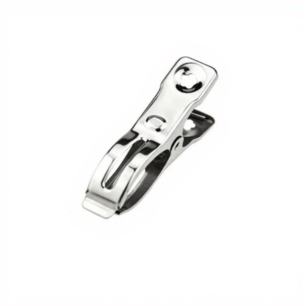 Stainless Steel Clips for Greenhouse For Netting and Protective Fabric Securing on Hoop Gable and Quonset Frames