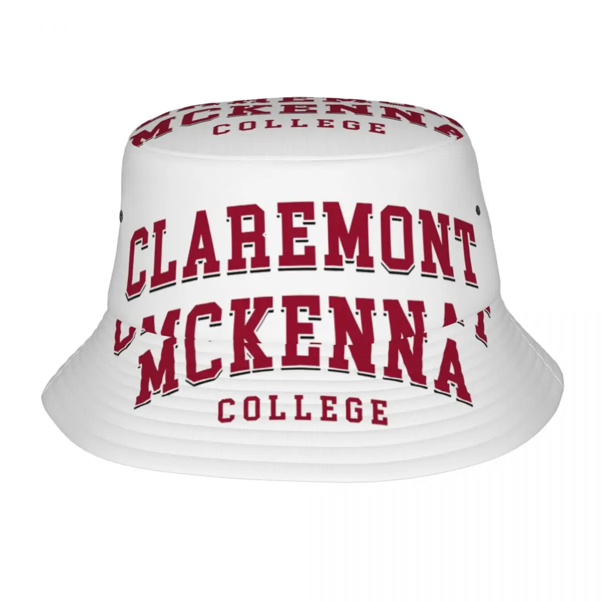 Claremont McKenna College Vintage Design Logo Bucket Hat Panama For Kids Bob Hats Hip Hop Fisherman Hats For Caps Unisex