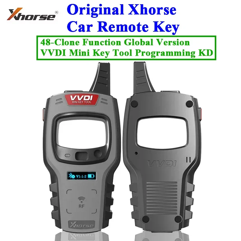 Xhorse VVDI Mini Key Tool 96bit 48-Clone Function Remote Key Programmer and Token Global Version Car Key Programming Reader