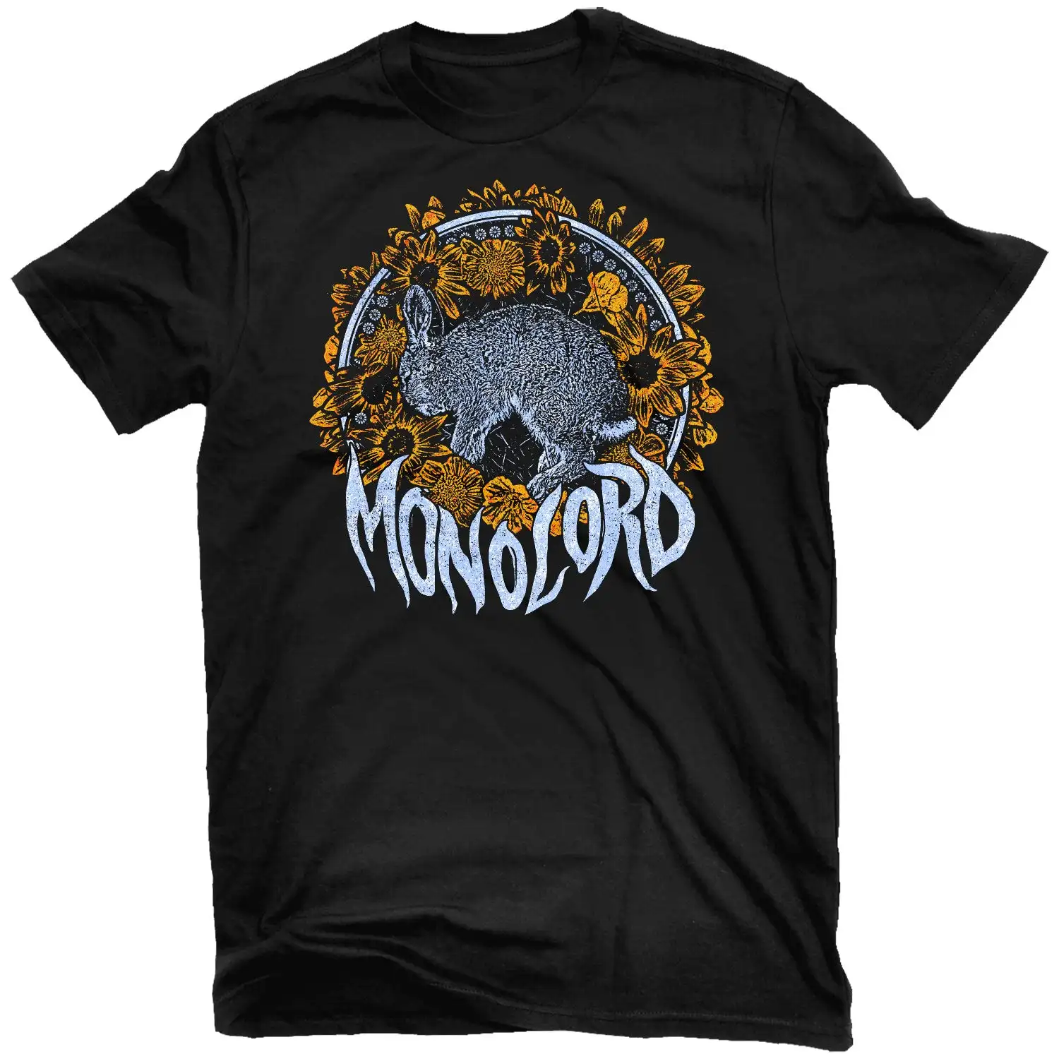 Your Time To Shine Monolord  Band Graphic Tee 100% Cotton Round Neck Casual Unisex T-shirt Summer Top