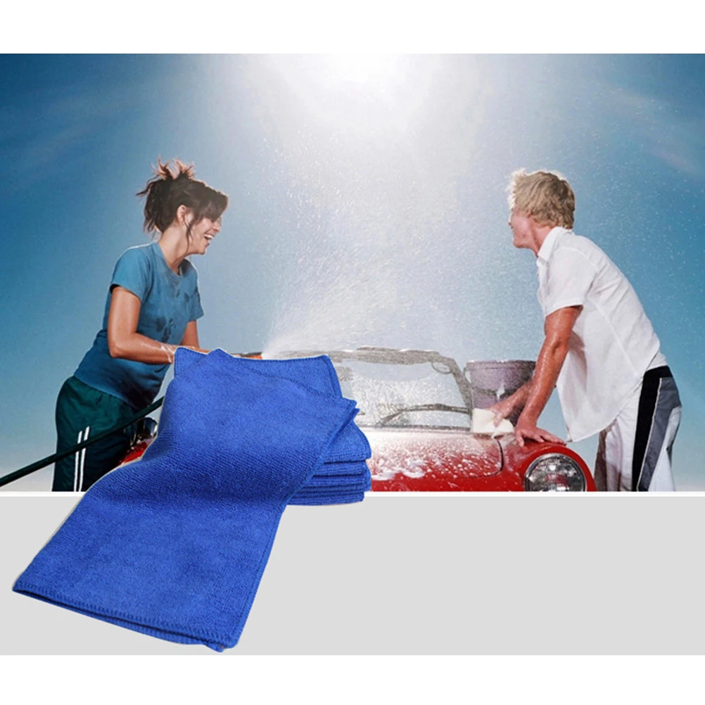 

8PCS Nano Car Thickening Absorbent Towel Cleaning Cloth Wash Towel Absorb Water Thickening Vehicle Soft Durable No Scratch