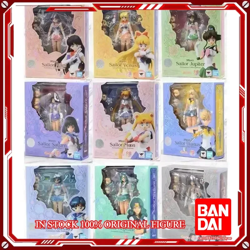 

В наличии 100% оригинальная фигурка Bandai Sailor Moon Shf Figuarts Sailor Star Healer Seiya Kou, экшн-фигурка, аниме-модель