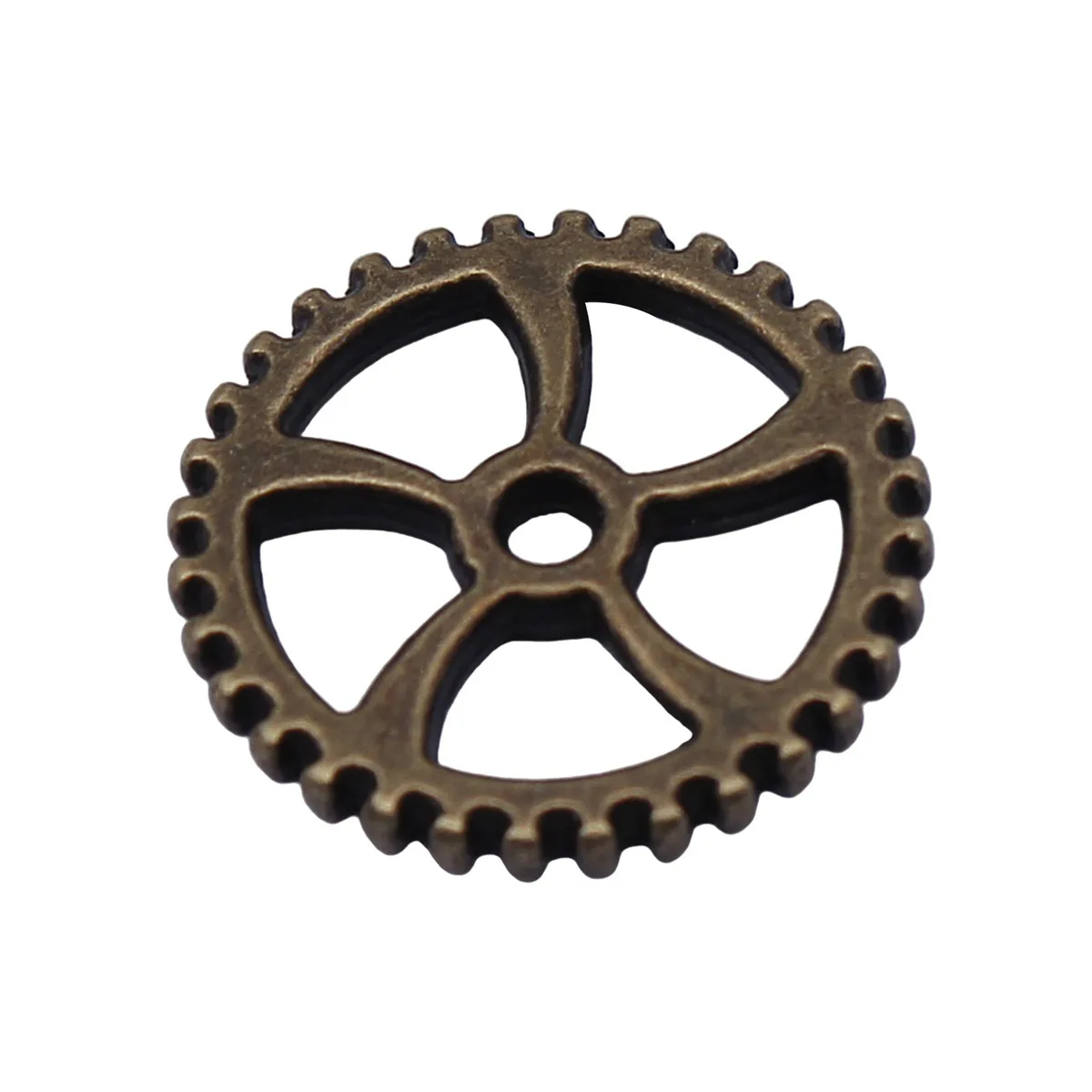 Steampunk Charms Gear Pendants Clock Vintage Mechanical Watch Parts Metal Tags For Jewelry Making Findings - view 2
