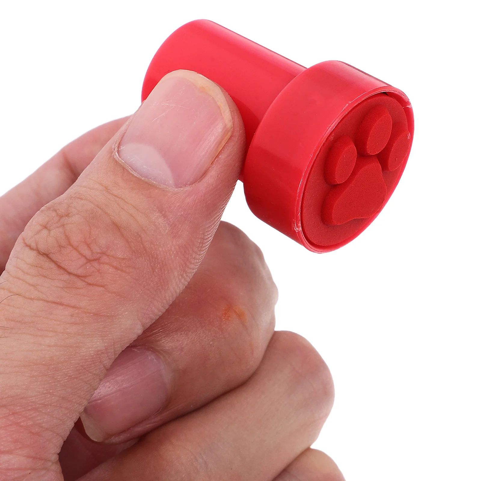 12 Pcs DIY Dog Paw Stamp Stamps Postage Teacher Party Favors for Kids Small Seal