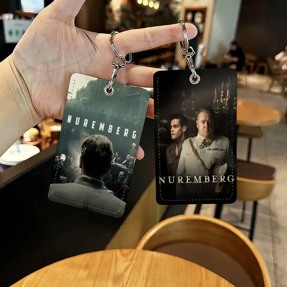 

Держатель для карт Nuremberg популярного фильма для домашнего использования, защитный рукав для банковской кредитной карты, студенческий ID, брелок для ключей