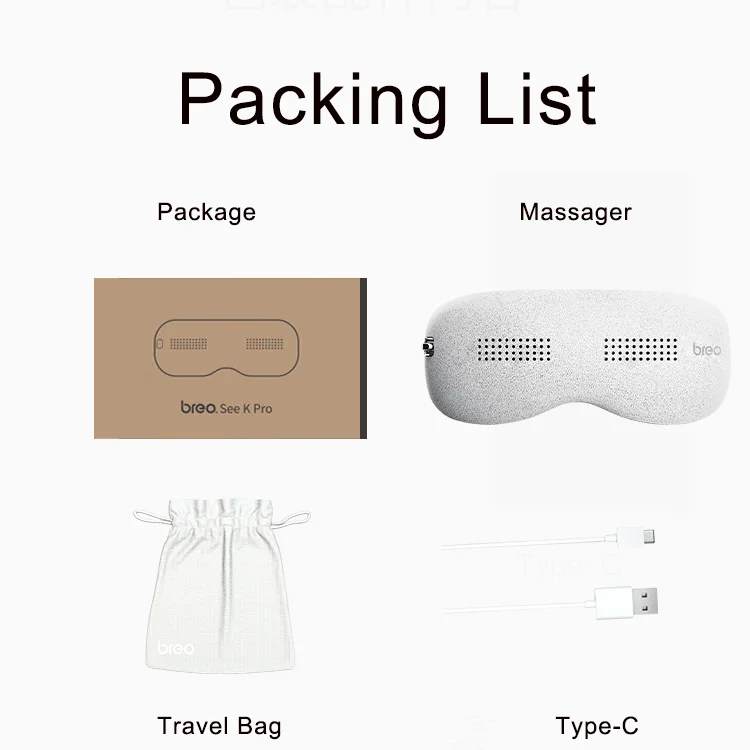 SEEKPRO Dual-Function Hot and Cool Eye Massager Providing Comfort for Your Eyes