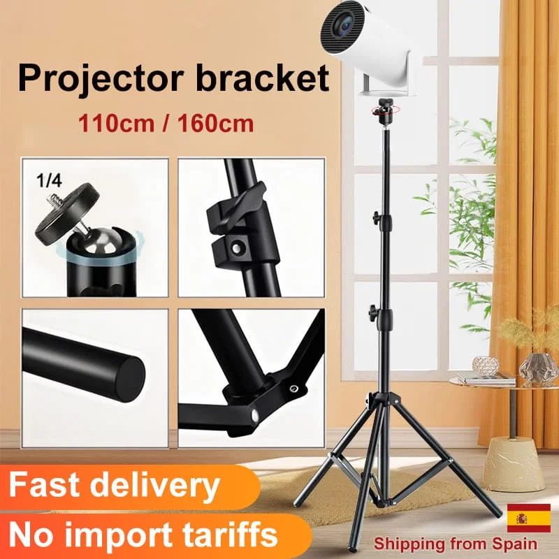 Suporte Portátil DITONG 110/160cm para Projetor Magcubic HY300pro, Tripé para Projetor Magcubic HY320mini, Escalável