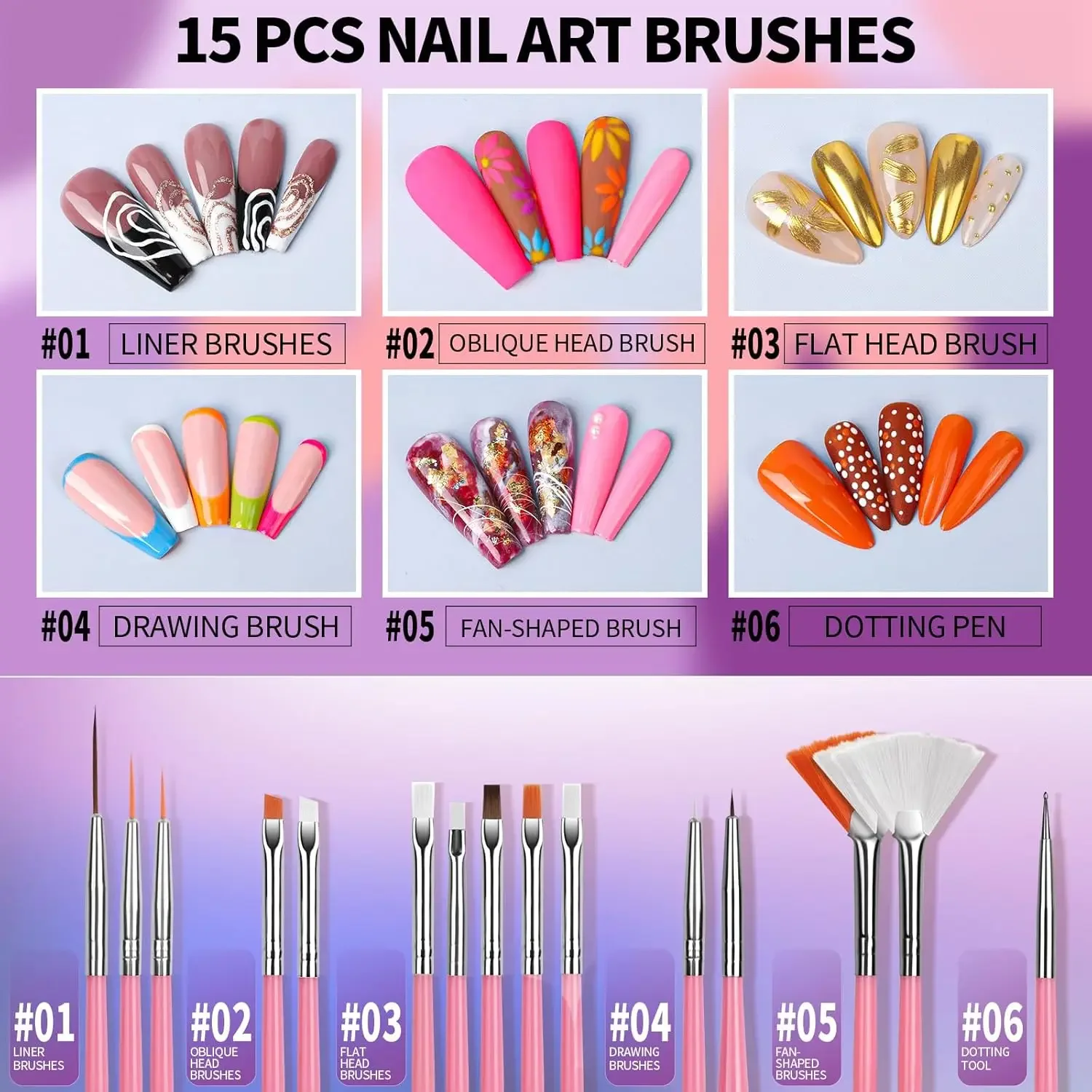 25-teiliges Nagelpinsel-Set – – Detailing Brush Set Bewertung und Preis