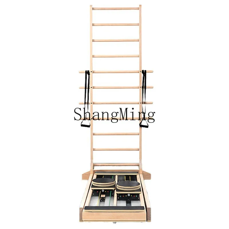 CL Two-way Ladder Yoga Pilates Large Equipment Ladder Sliding Bed Stretching Fitness Slide Sports Ladder Bed