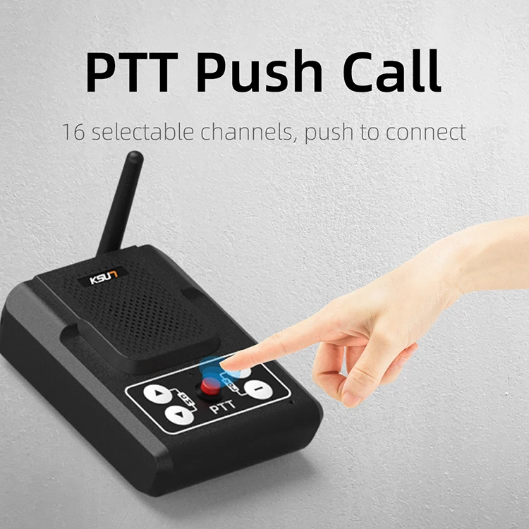 Q26 Desktop Walkie Talkie 80dB 400-480MHz Window Intercom for Counter Service Bank Restaurant