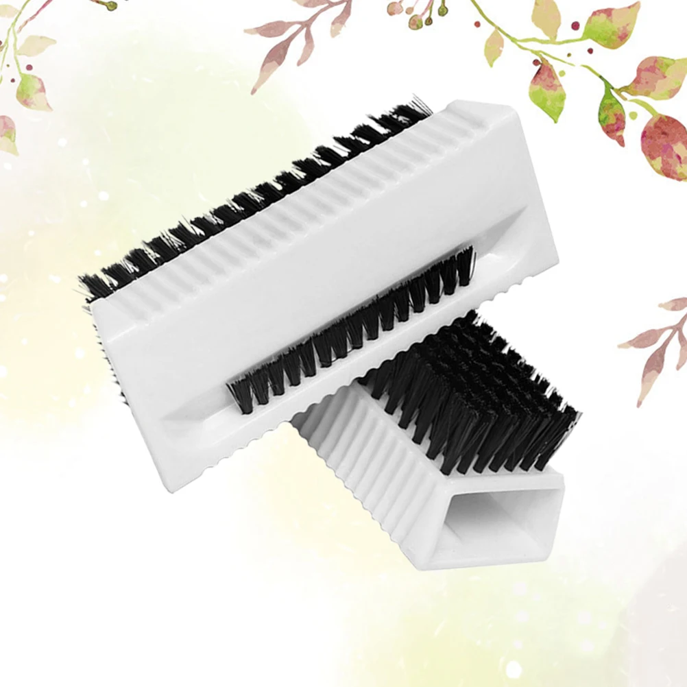 

Щетка для чистки ногтей, 2 шт., мягкая щетка для мытья волос, щетка для мытья посуды и личной гигиены, термостойкий пластик