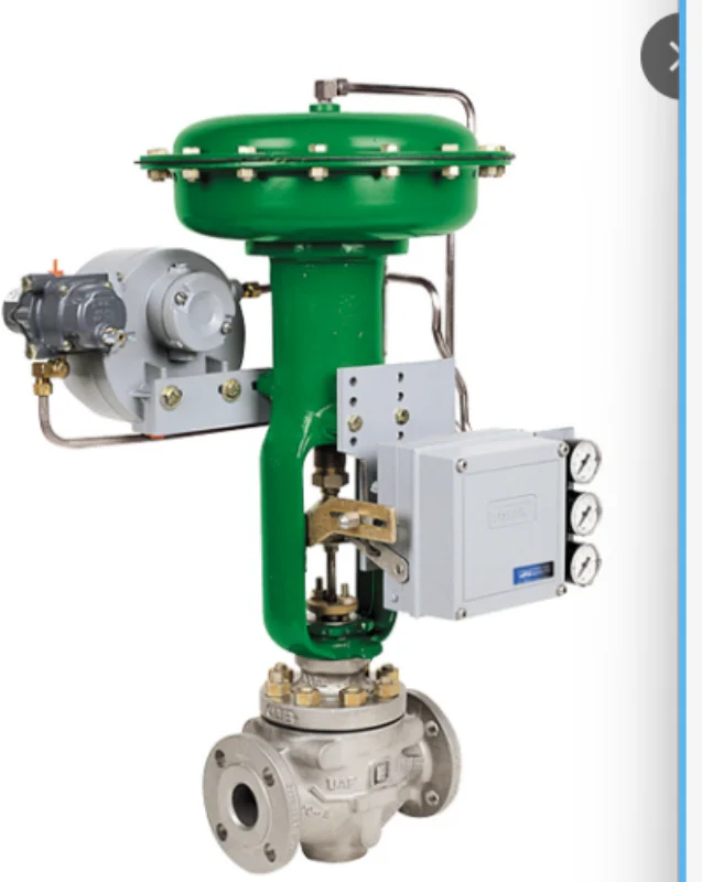 &* Precision Control High Performance Industrial Controller Fisher Pneumatic Valve With 3582 Or 3582i Positioner