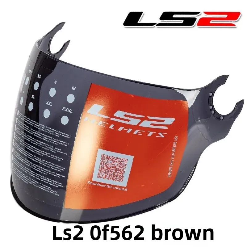 Authentic LS2 OF562 Helmet Lens LS2 Airflow Helmet Lens LS2 Half Helmet Lens 6 Colors Available Motorcycle Equipment Accessories